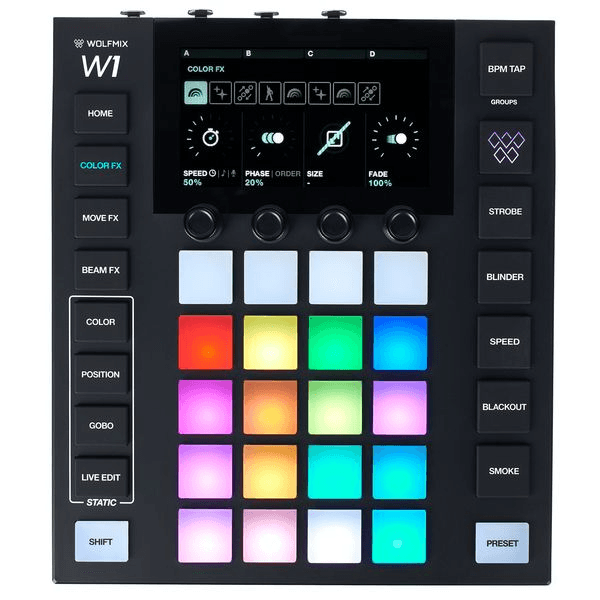 Controlador DMX Wolfmix W1 MK2